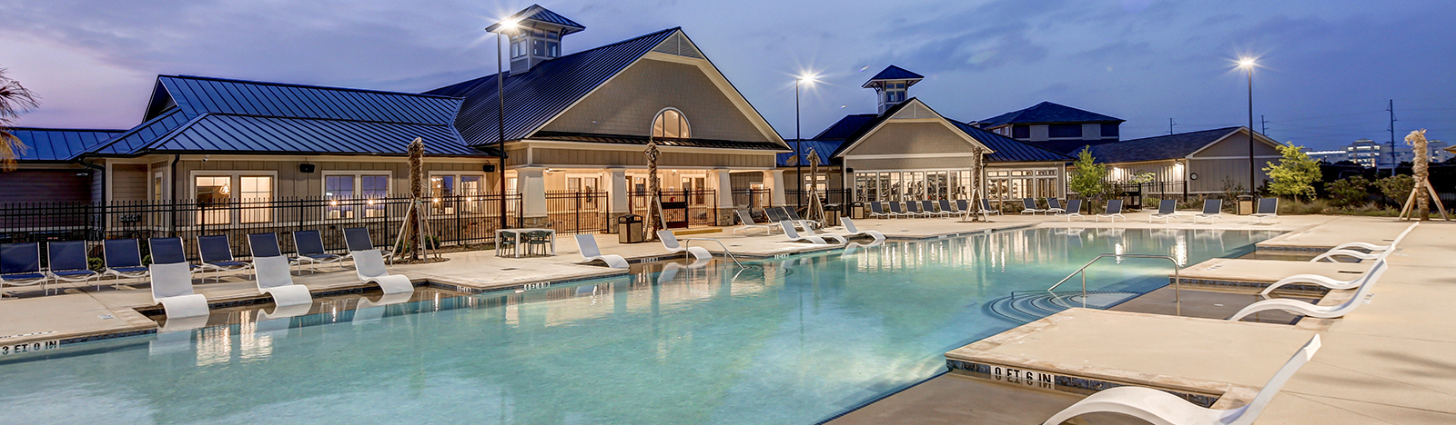 Resort style pool