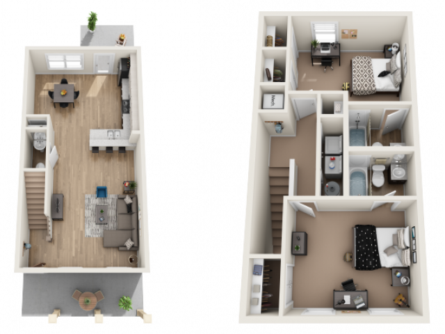 Birchmore 2 Furnished Floor plan