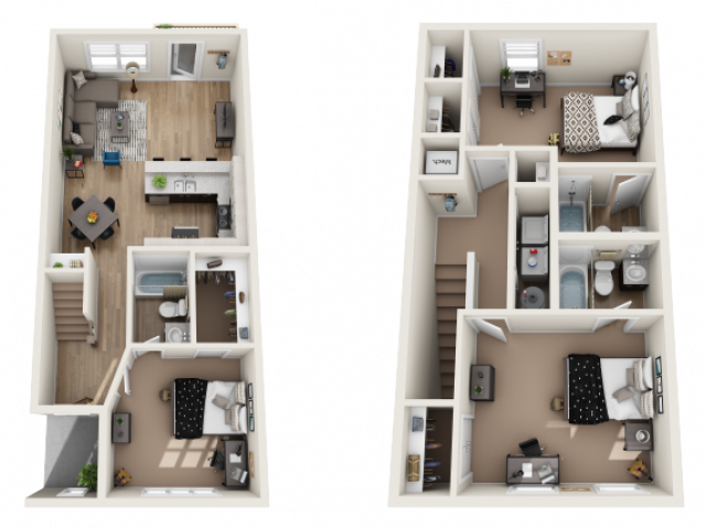 Birchmore 3 Furnished Floor plan