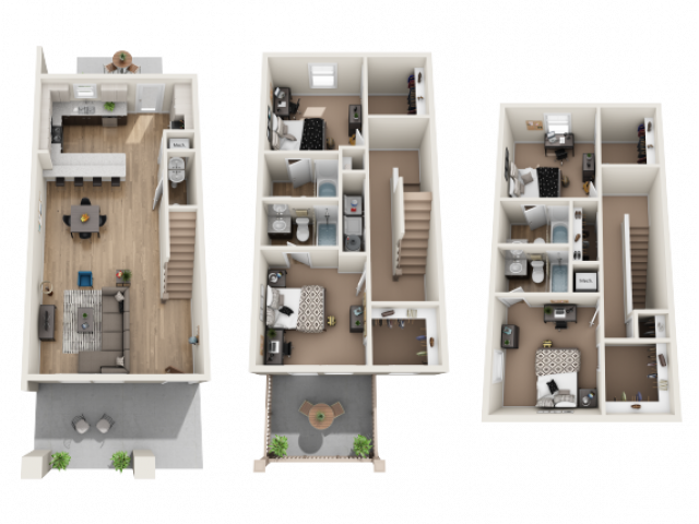 Lumpkin B Furnished Floor plan
