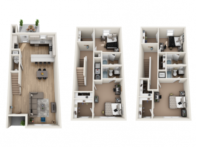 Mulberry Furnished Floor plan